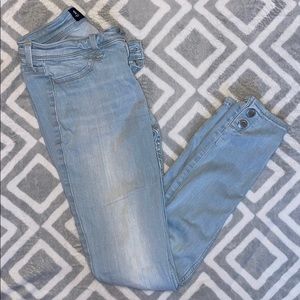 Hollister Jean Leggings Light Blue Wash Jeans